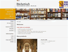 Tablet Screenshot of buechertisch-nikolaikirche.de